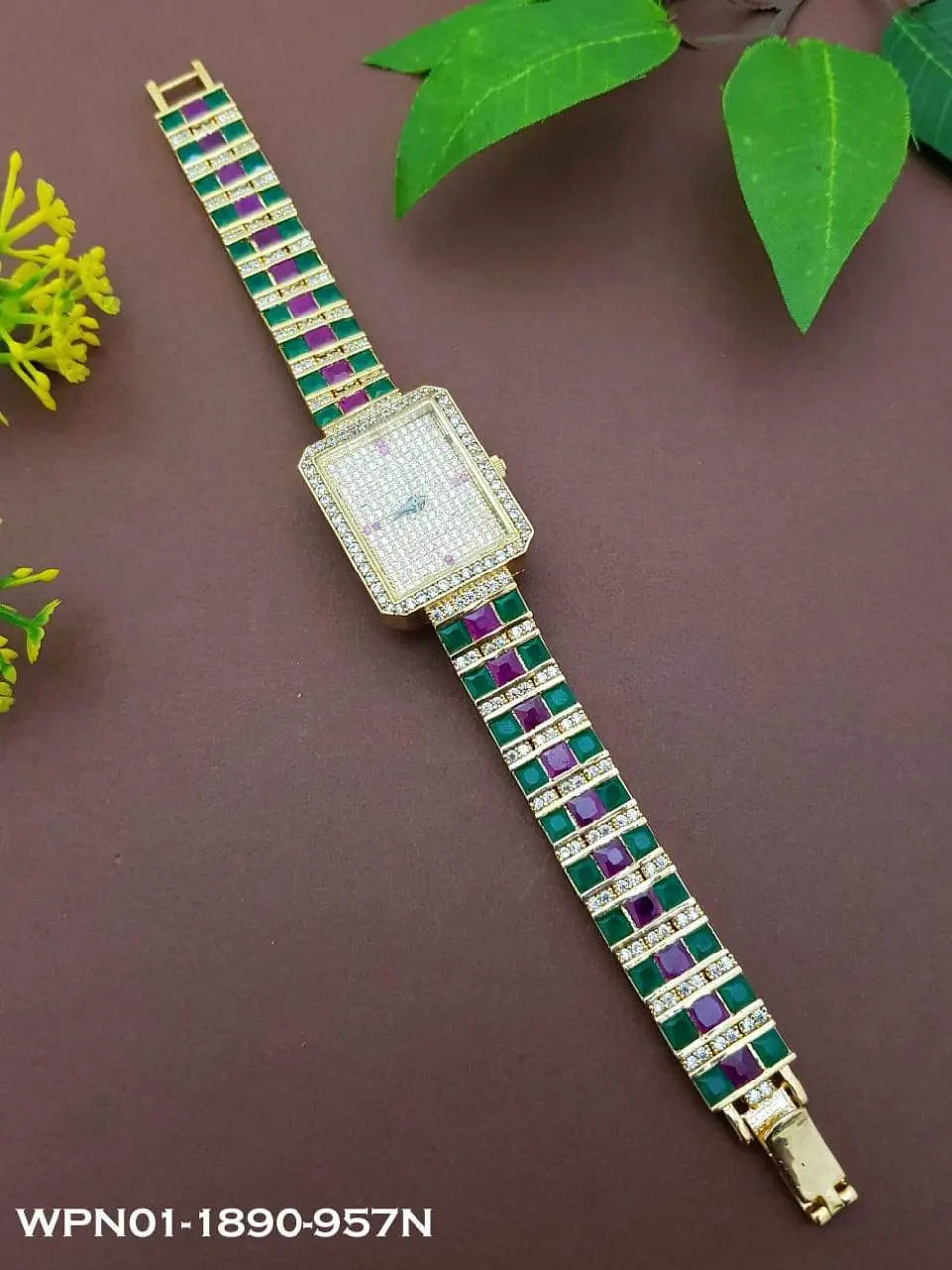 Jeeva collection Contemporary Party Wear/Gifting watch/ Kada/Bangle WPN01-1890-957N
