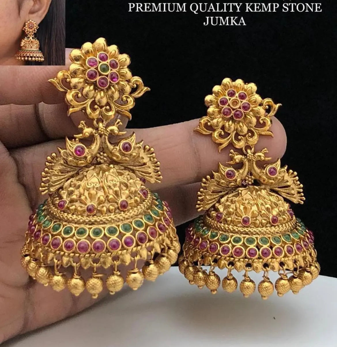 Stunning Earring From Moksha - South India Jewels