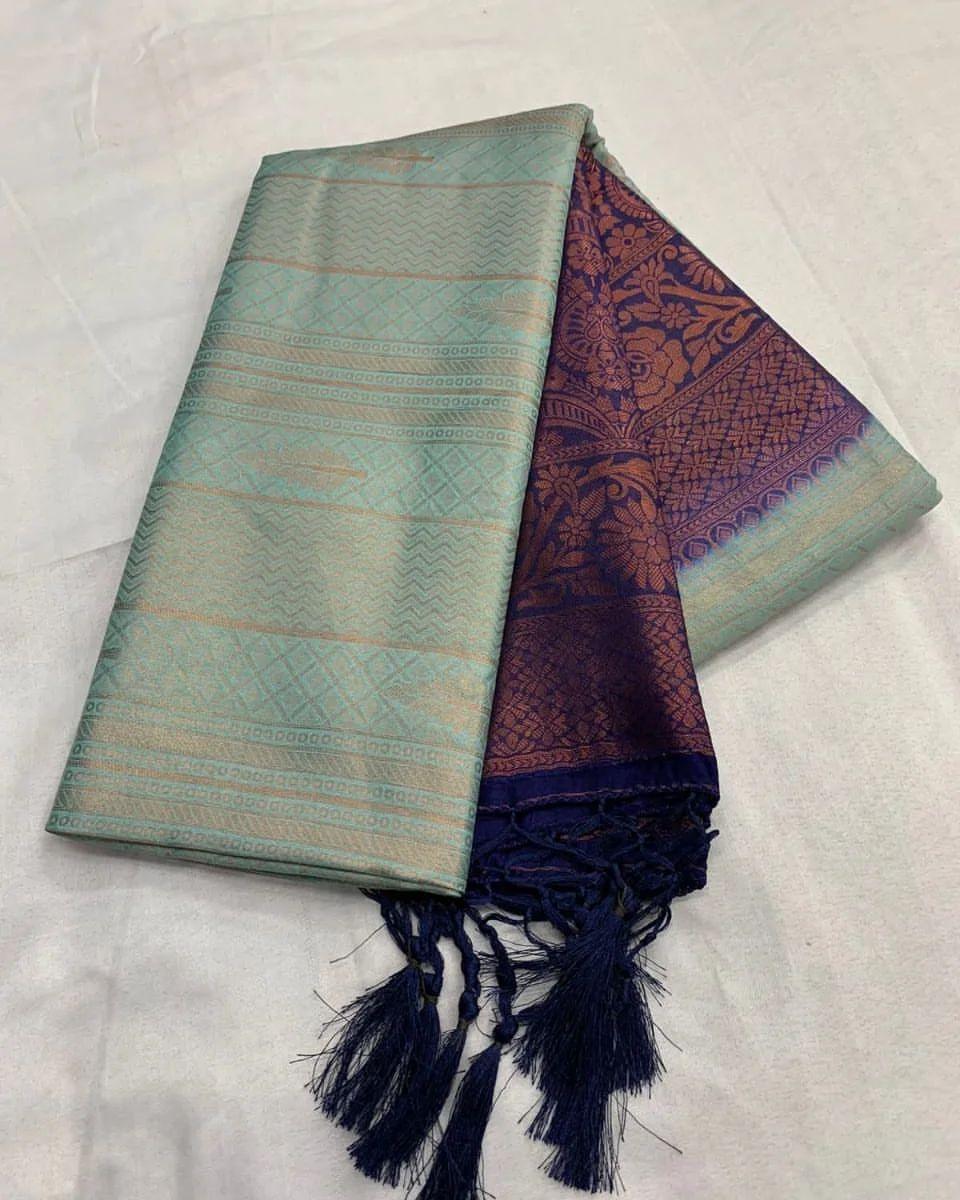 Kumbarpattu Kubera King Softy silk sarees 13585N