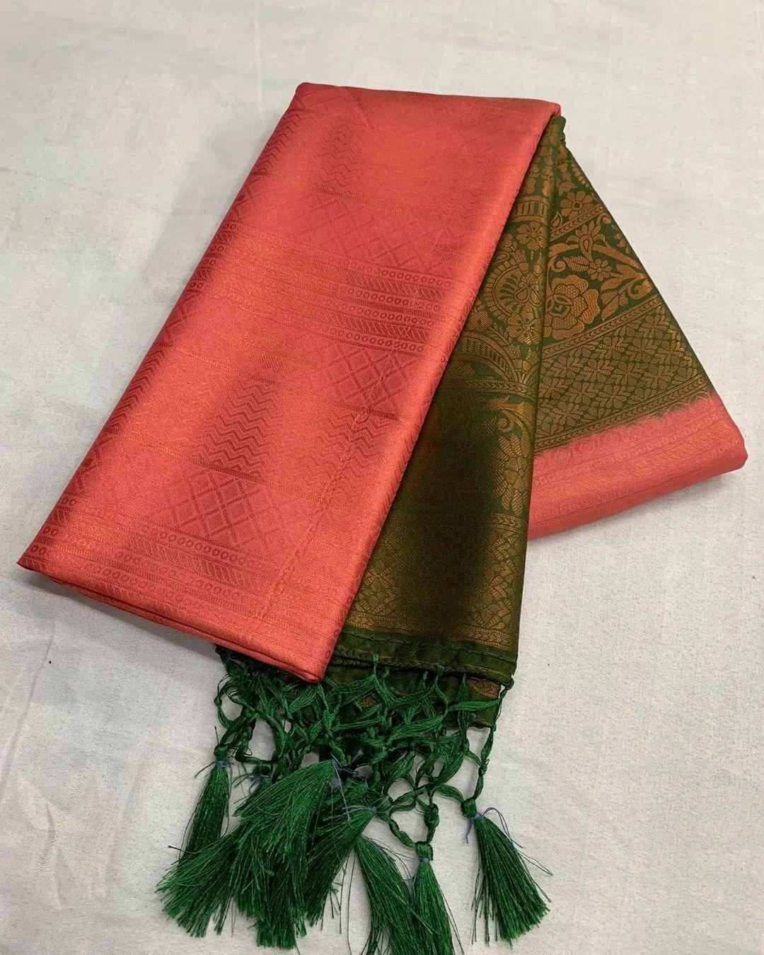 Kumbarpattu Kubera King Softy silk sarees 13585N