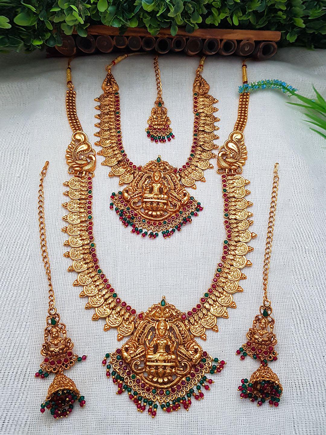 Laxmi Combo necklace set 7995N-Necklace Set-Griiham-Griiham