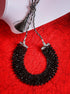 Layer black choker color crystal Chain 8876N - Griiham