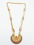 Micro Gold plated 21 inches with Pearl beads Pendant 11670N