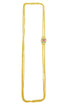 MicroGold Plated CZ Studded 4 Layer Mopu Chain 18195N - Griiham