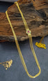 MicroGold Plated CZ Studded 4 Layer Mopu Chain 18195N - Griiham