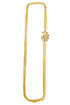 MicroGold Plated CZ Studded 5 Layer Mopu Chain 18140N
