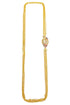 MicroGold Plated CZ Studded 5 Layer Mopu Chain 18141N