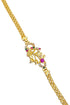 MicroGold Plated CZ Studded Mopu Chain 18144N - Griiham