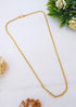 MicroGold plated Plain Chain 18973N - Griiham