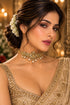 Gold Plated MIni choker necklace set