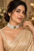 Gold Plated Swarovski Pearl AD Choker Necklace Set