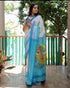 Mono-cotton sarees with all DURGA PUJA PRINT 17386N
