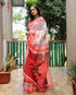 Mono cotton sarees with all DURGA PUJA PRINT 17541N - Griiham