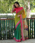 Mono cotton sarees with all DURGA PUJA PRINT 17541N - Griiham
