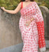 Mono-cotton sarees with all DURGA PUJA  PRINT  design along with zari 17530N