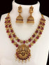Multicolor Double Layer Laxmi Necklace 10839N - Griiham