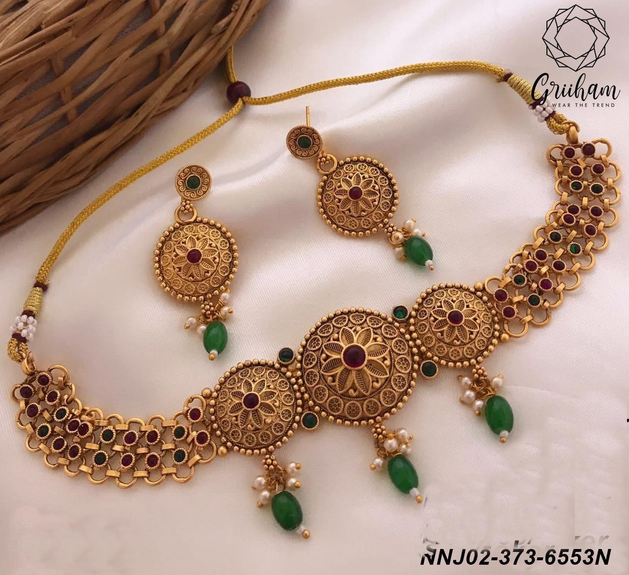 Gold Jewellery Totaram Jewellers Basheerbagh Necklace Choker