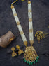 Gold plated crystal necklace set