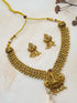 Gold Plated Medium Size Necklace Set