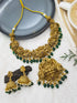 Gold Plated Classic Temple Necklace Set