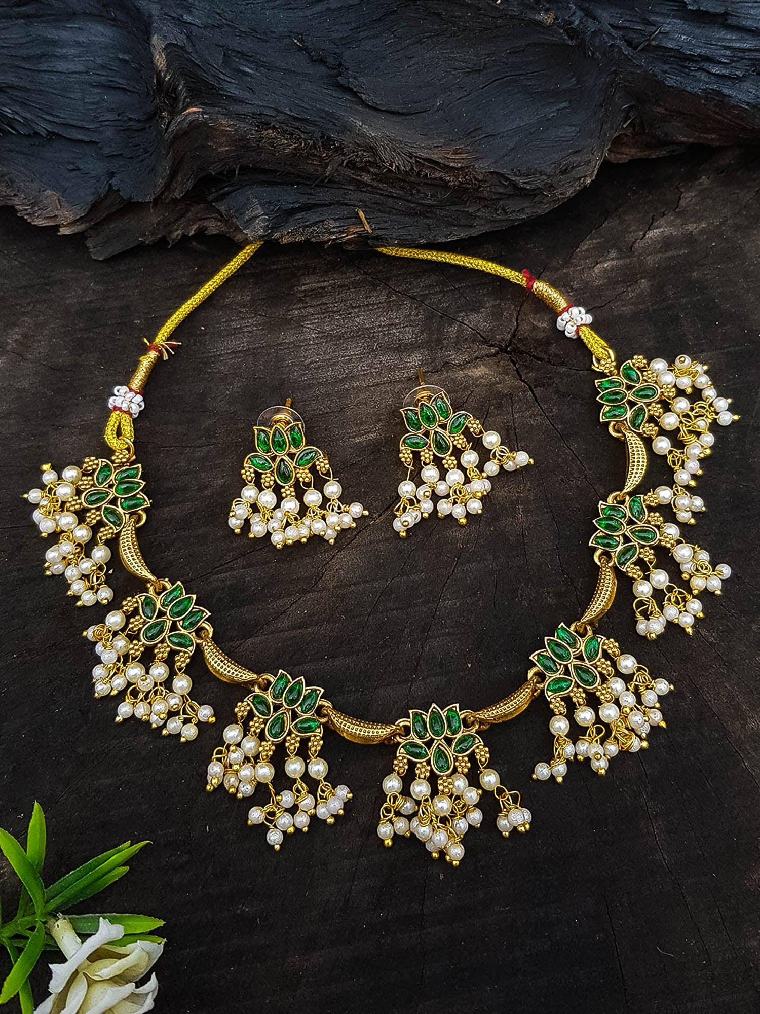 Gold Plated All occasion Fit Necklace Set