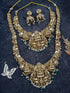 Premium Gold Finish Temple Necklace Set Combo