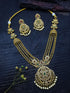 Premium Sayara Collection Classic Long Necklace Set with Ball Chain