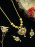 Premium 24KT Microgold finish Multi Colour stones Pendant chain set - Griiham
