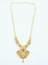 Premium 24KT Microgold finish Multi Colour stones Pendant chain set - Griiham