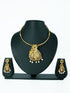 Premium Antique Gold Finish Necklace set 5234N - Griiham