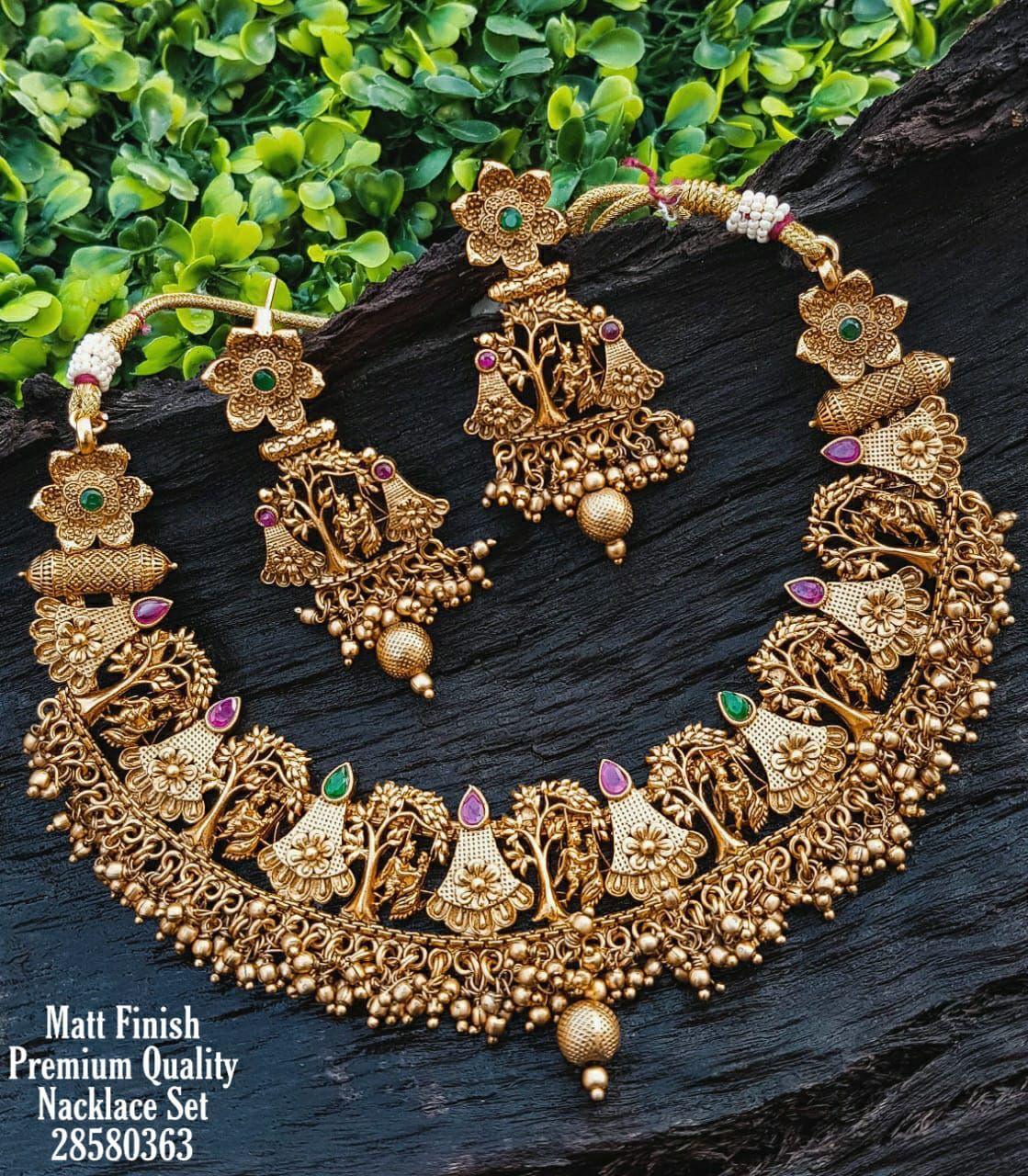 Premium Antique Gold Finish Radha Krishna Dancing 10939n - Griiham
