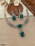 Premium Antique Victorian Jewelry Finish Necklace set 15298N