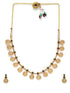 Premium Collection Elegant Ruby and emerald Multicolor Kasu Necklace Set 22199N - Griiham