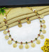 Premium Collection Elegant Ruby and emerald Multicolor Kasu Necklace Set 22199N - Griiham