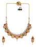 Premium Collection Elegant Ruby and emerald Multicolor Necklace Set 22107N