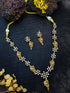 Premium Finish Designer CZ Necklace Set