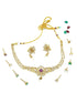 Premium Finish Designer interchangeable stones (4 sets of stones) Necklace Set 16705N-1