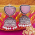 Premium German silver Oxisidised Earring/ Jhumka 12461N - Griiham