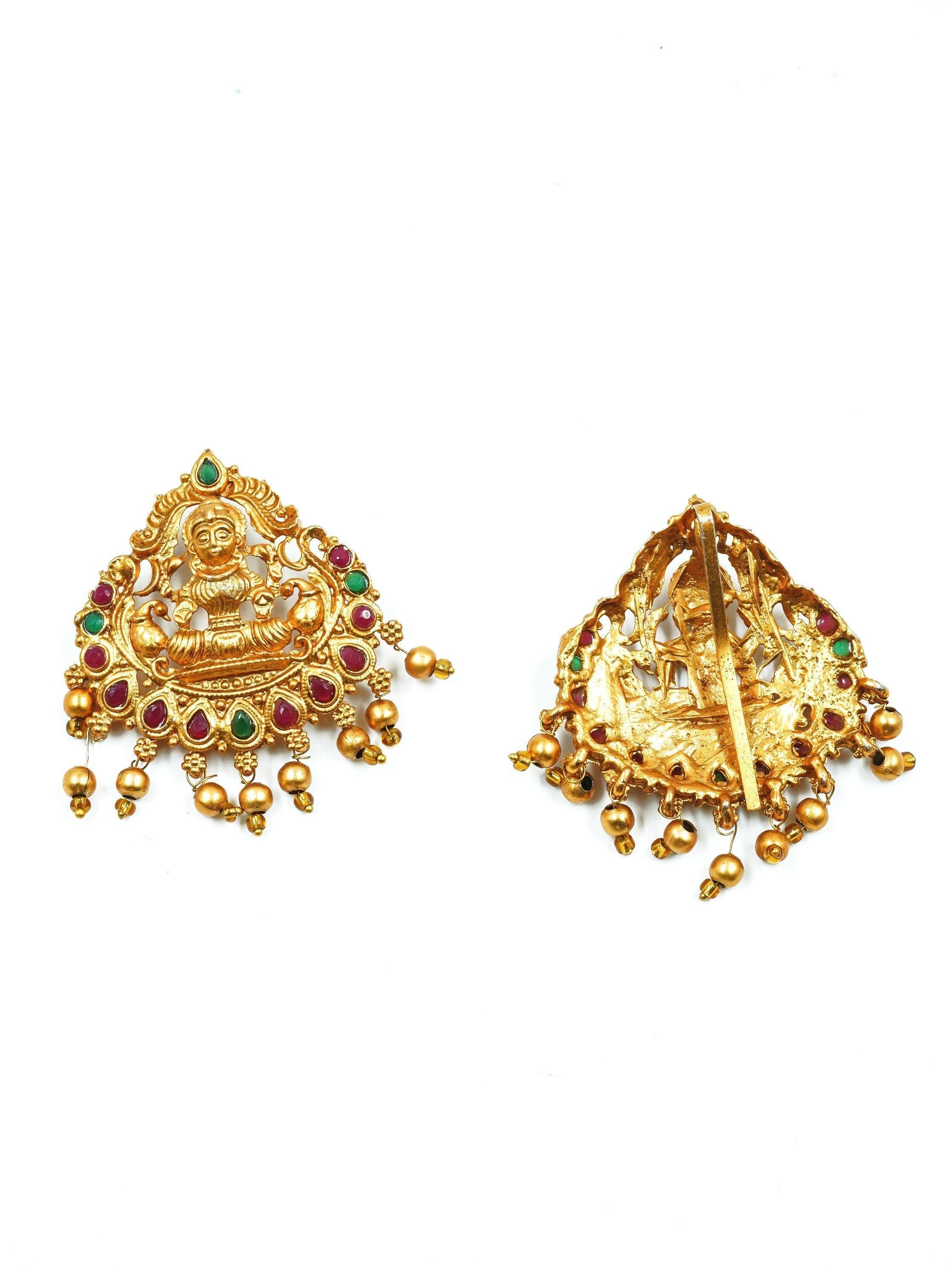 Premium Gold Finish Best Seller Full Bridal Set Combo 12792N - Griiham