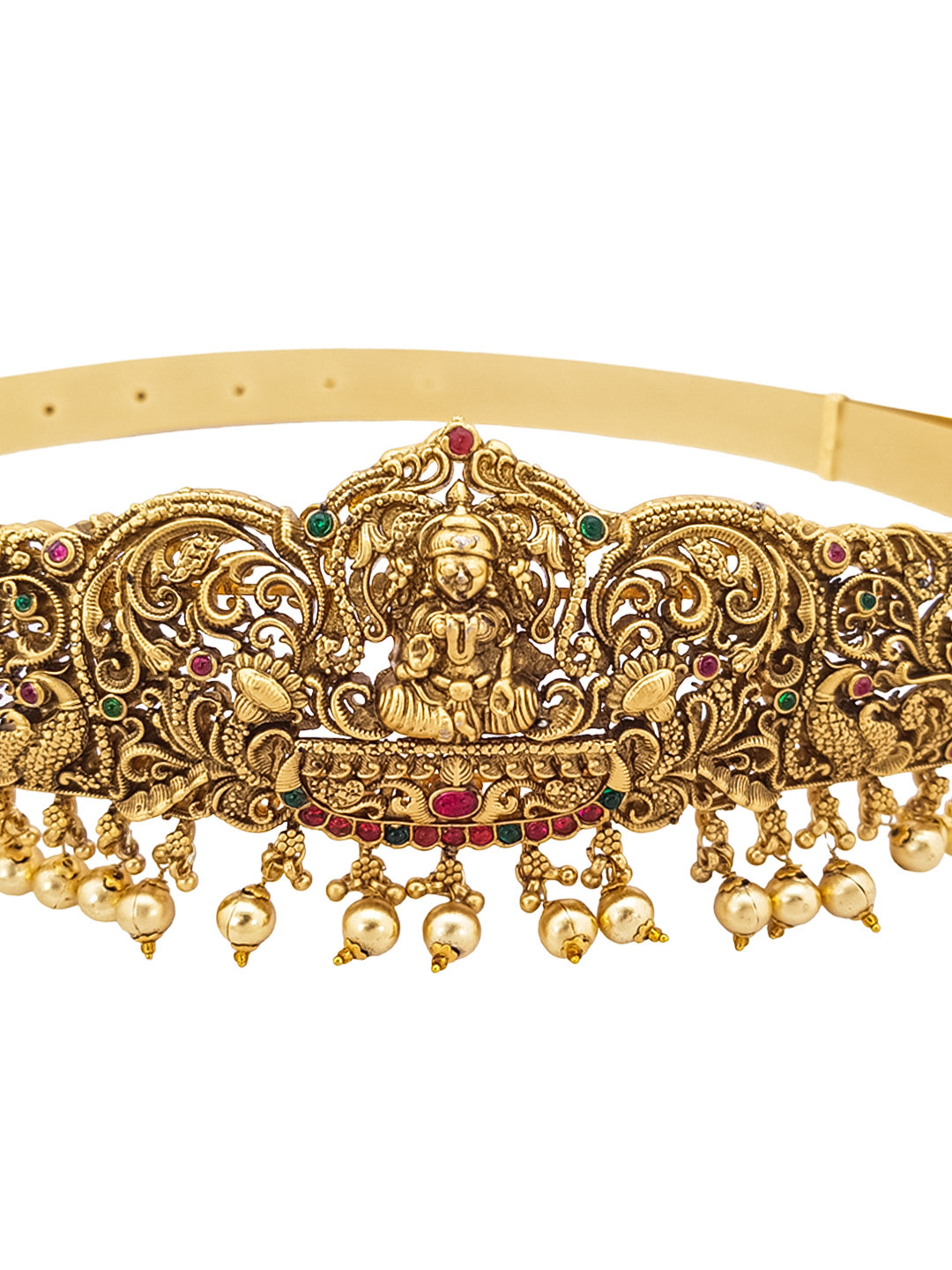 Buy Gold plated Imitation Jewelry Vadiannam Waist Belt Bridal Wear Online -  Griiham