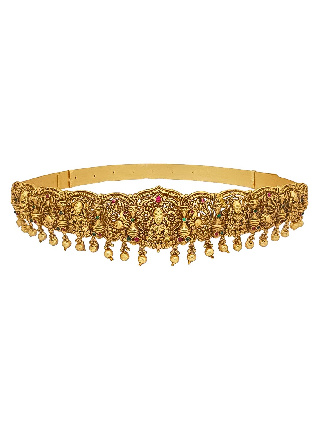 Premium Gold Finish Bridal Vadanam/Vodiannam/waistbelt 17609N