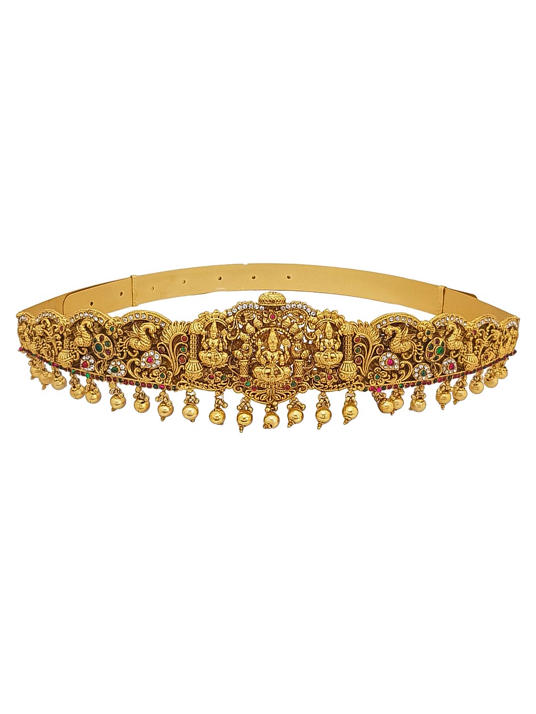 Premium Gold Finish Bridal Vadanam/Vodiannam/waistbelt 17610N