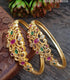 Premium Gold Finish CZ Set of 2 bangles 9233A - Griiham
