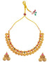 Premium Gold Finish Coin Laxmi Necklace set - Griiham