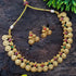 Premium Gold Finish Coin Laxmi Necklace set