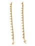 Premium Gold Finish Delicate Designer Anklet /Payal 13302N