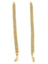 Premium Gold Finish Delicate Designer Anklet /Payal 13366N