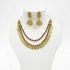 Premium Gold Finish Layered Coin Laxmi Necklace set 9418N - Griiham