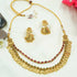 Premium Gold Finish Layered Coin Laxmi Necklace set 9418N - Griiham