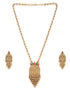 Premium Gold Finish Pendent Set with pearls and AD Stones - Griiham